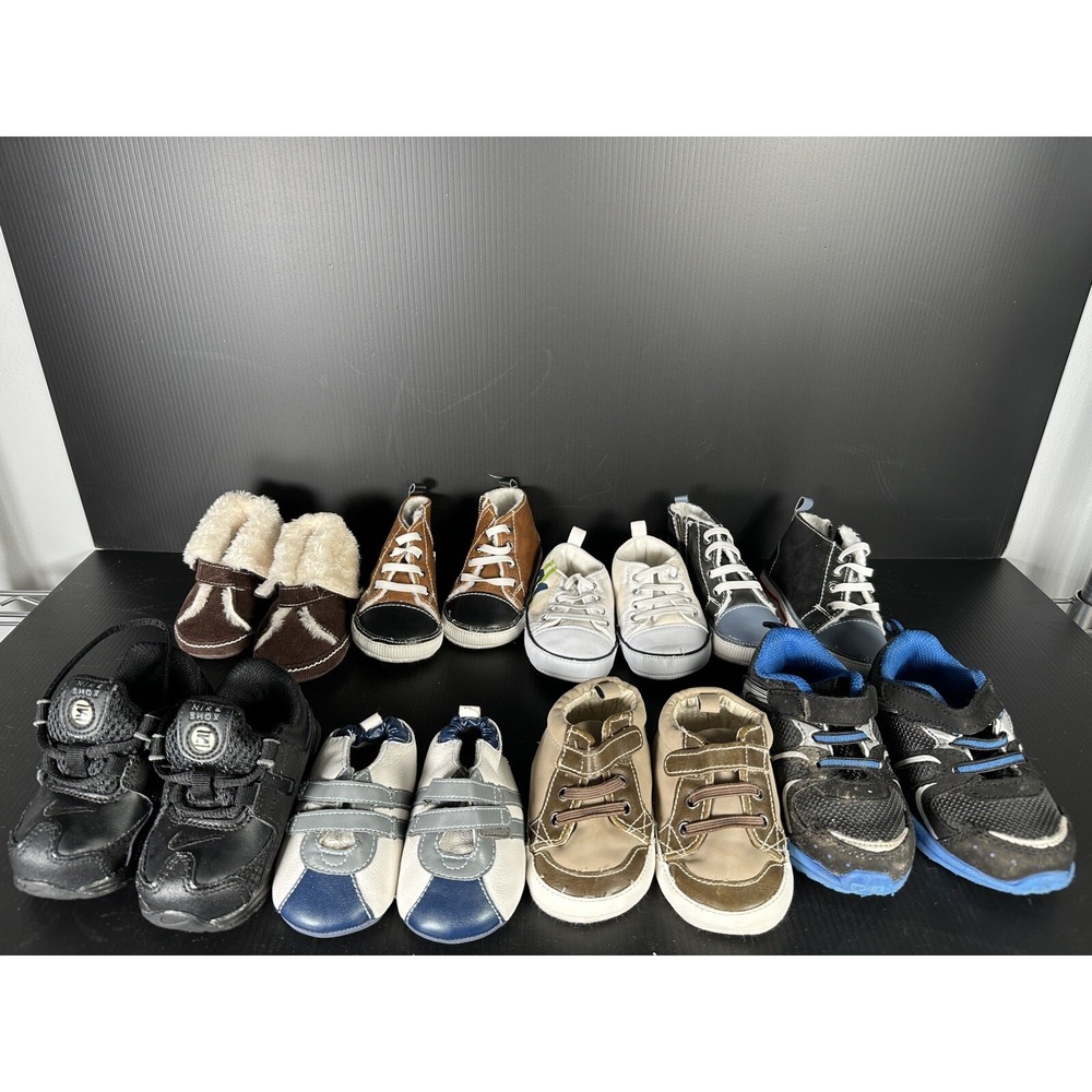 Infant Boys Shoes Lot of 8 Nike Shox Variety‎ Baby